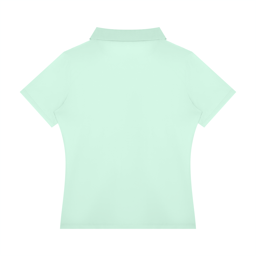 Women’s Color Block Polo Shirt
