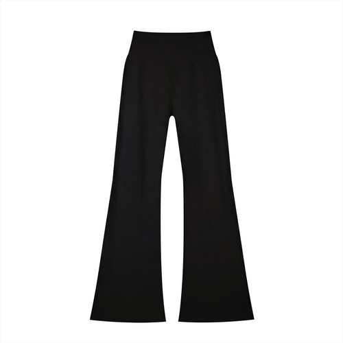 .Women's High-Waisted Flare Leggings
