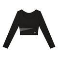 Women's Panelled Long Sleeve Yoga T-Shirt