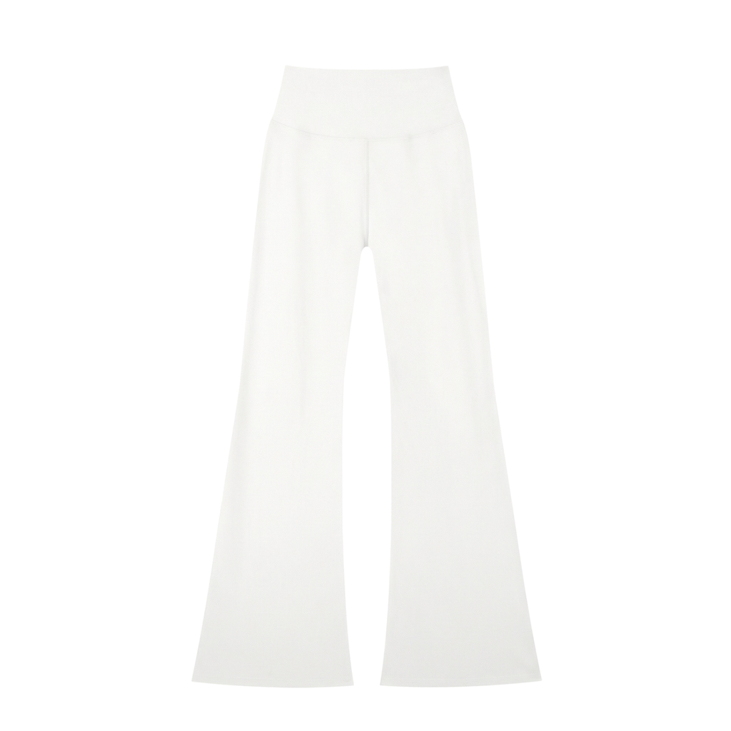 .Women's High-Waisted Flare Leggings