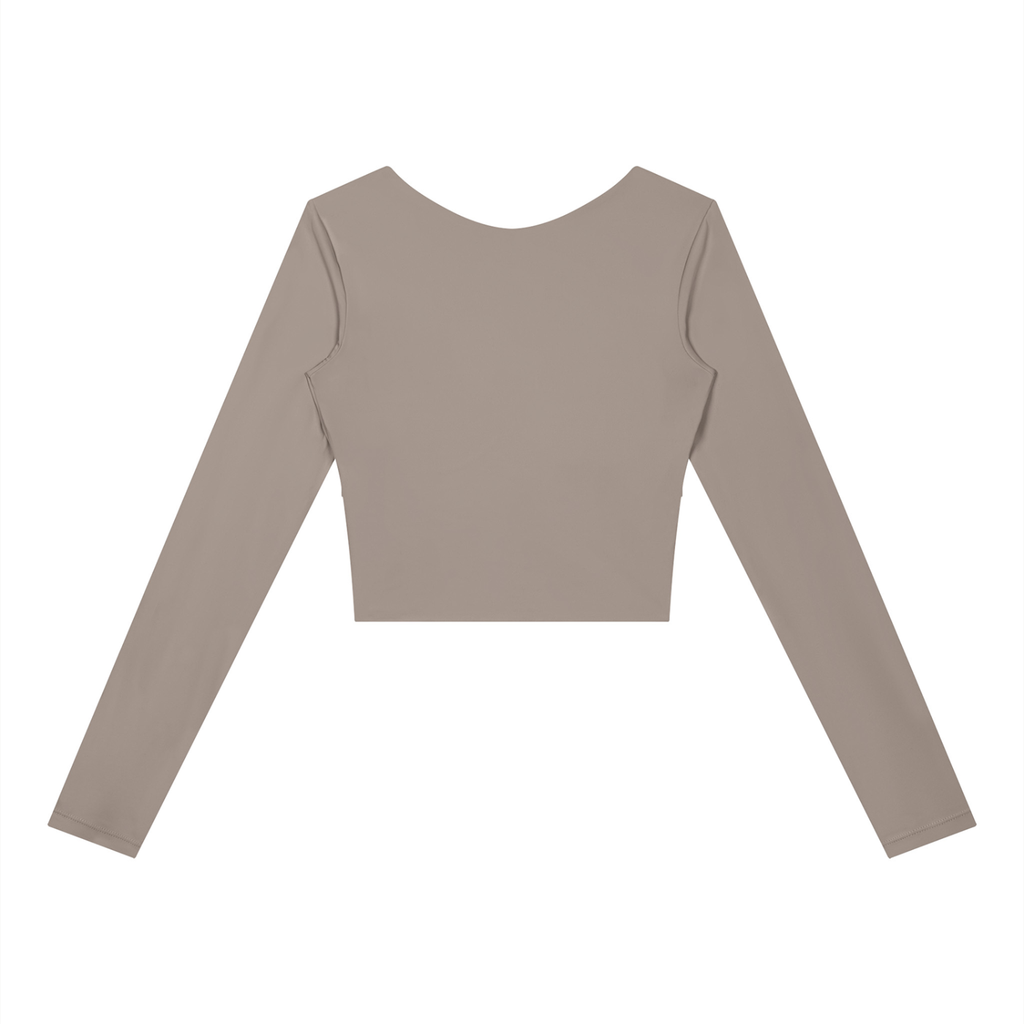 Women's Panelled Long Sleeve Yoga T-Shirt