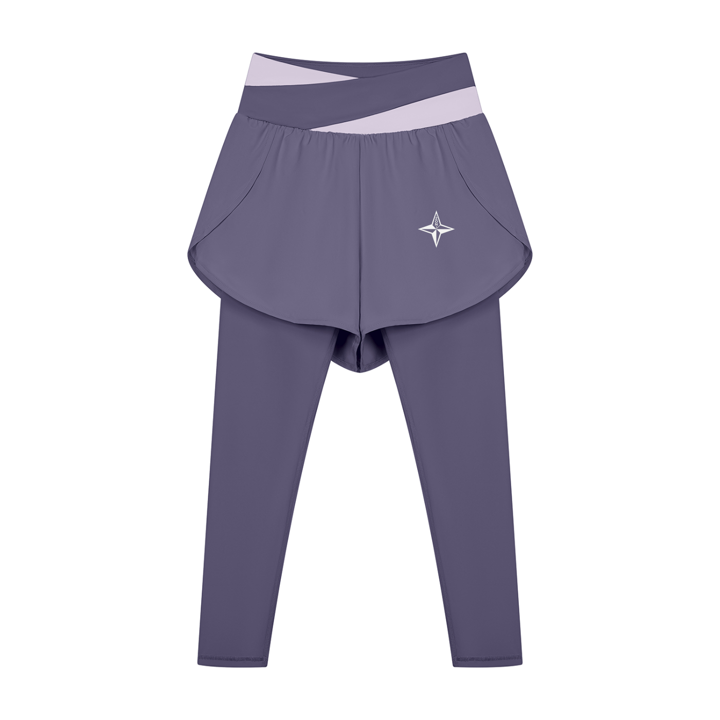 Women's Paneled High Waisted Yoga Leggings