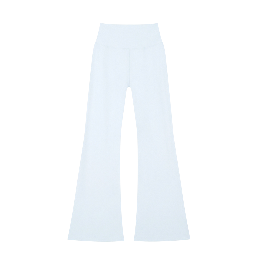 .Women's High-Waisted Flare Leggings