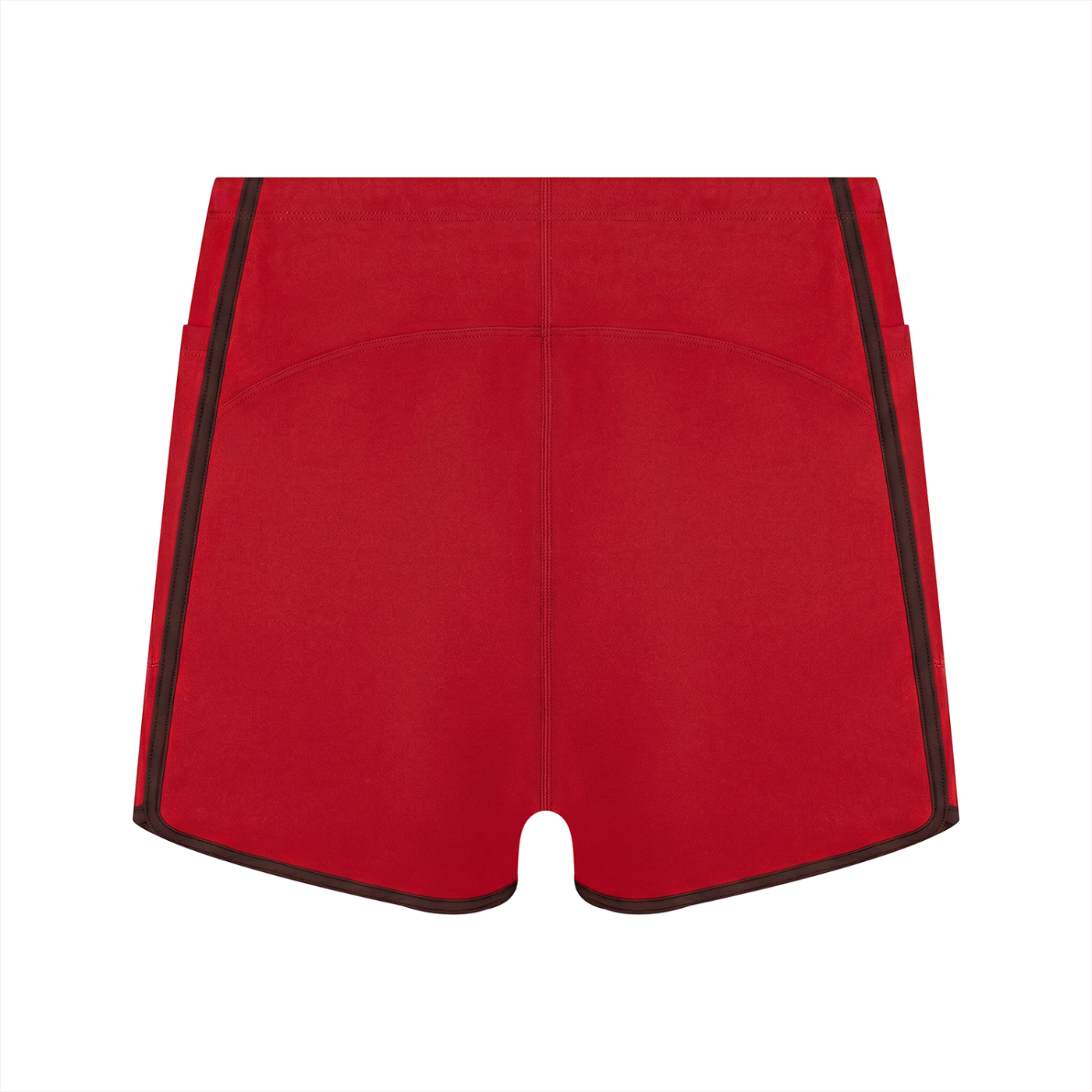 Women's High Waisted Ringer Yoga Shorts