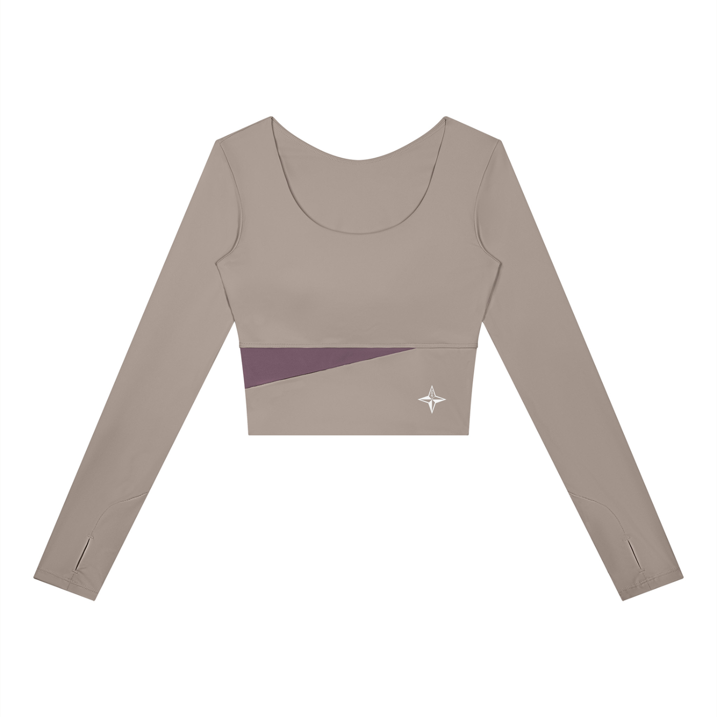 Women's Panelled Long Sleeve Yoga T-Shirt