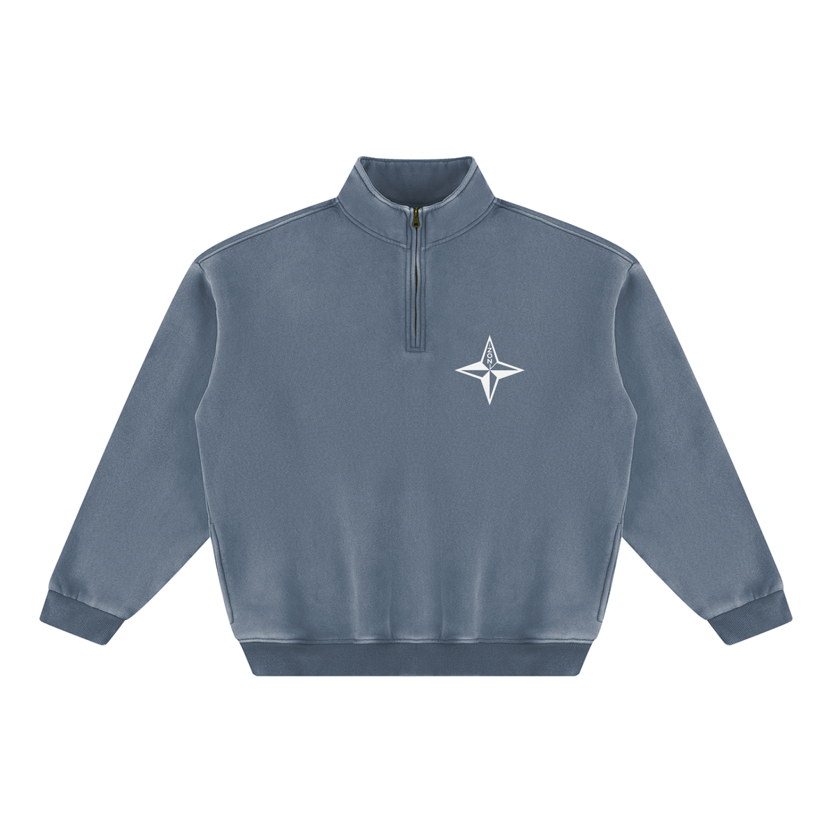 zon Unisex Vintage Wash Fleece Sweatshirt