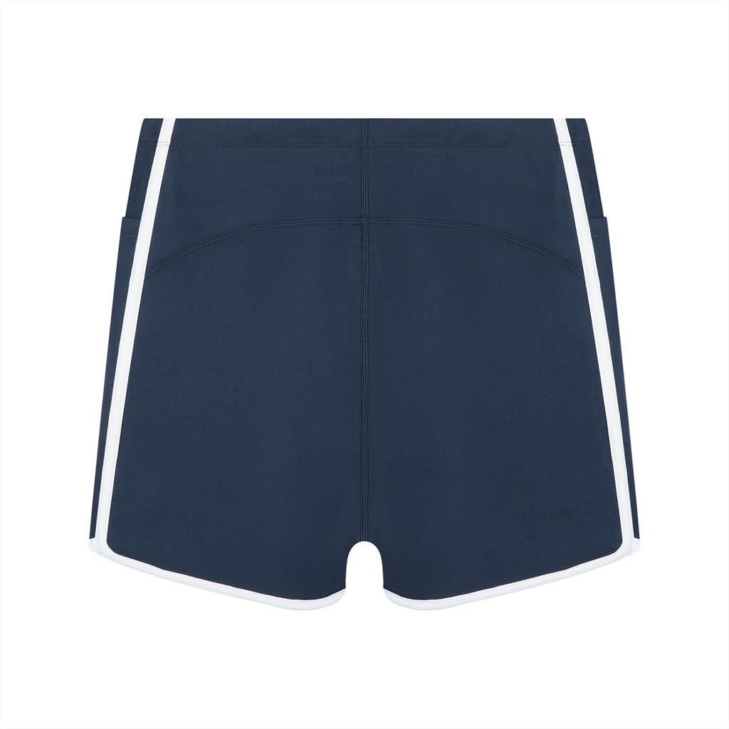 Women's High Waisted Ringer Yoga Shorts