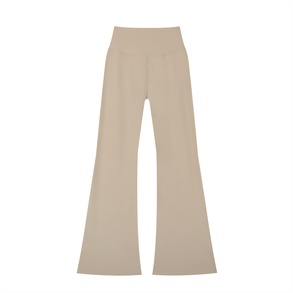 .Women's High-Waisted Flare Leggings