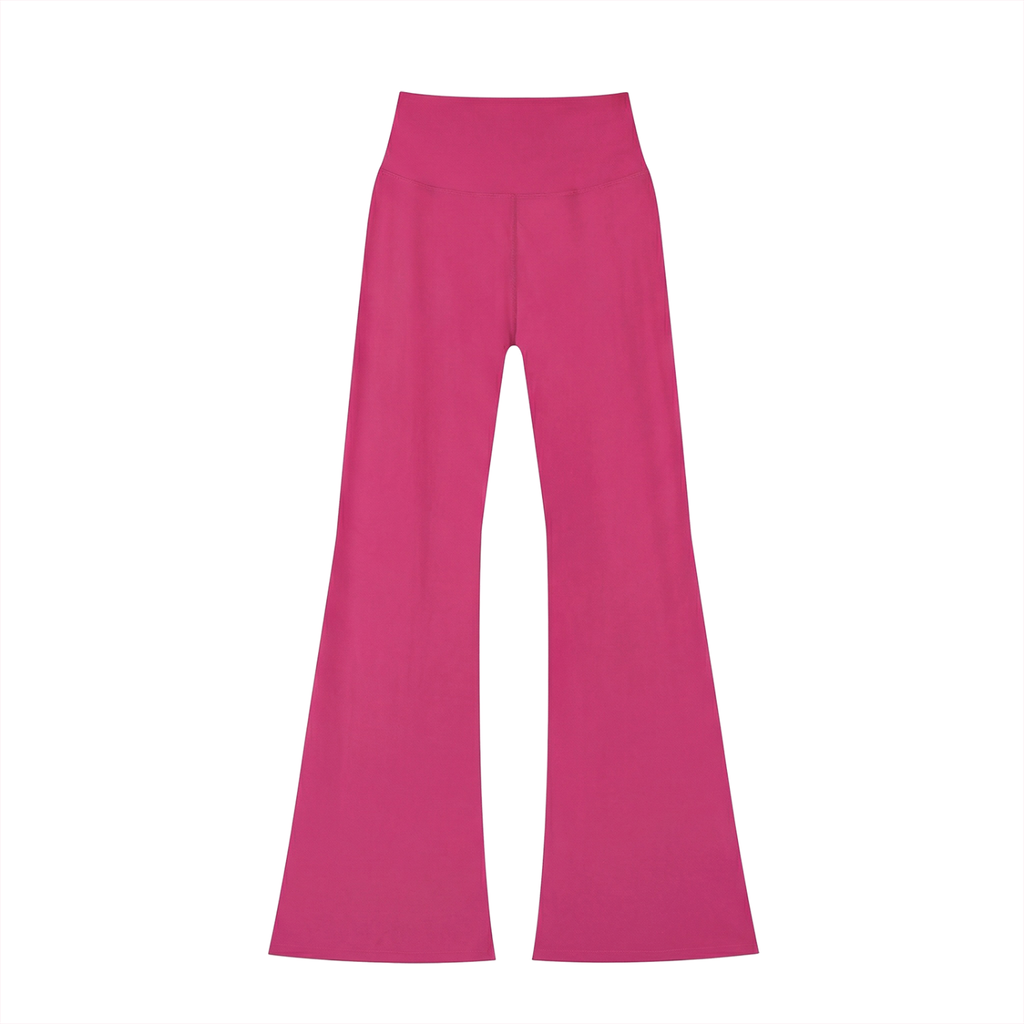 .Women's High-Waisted Flare Leggings