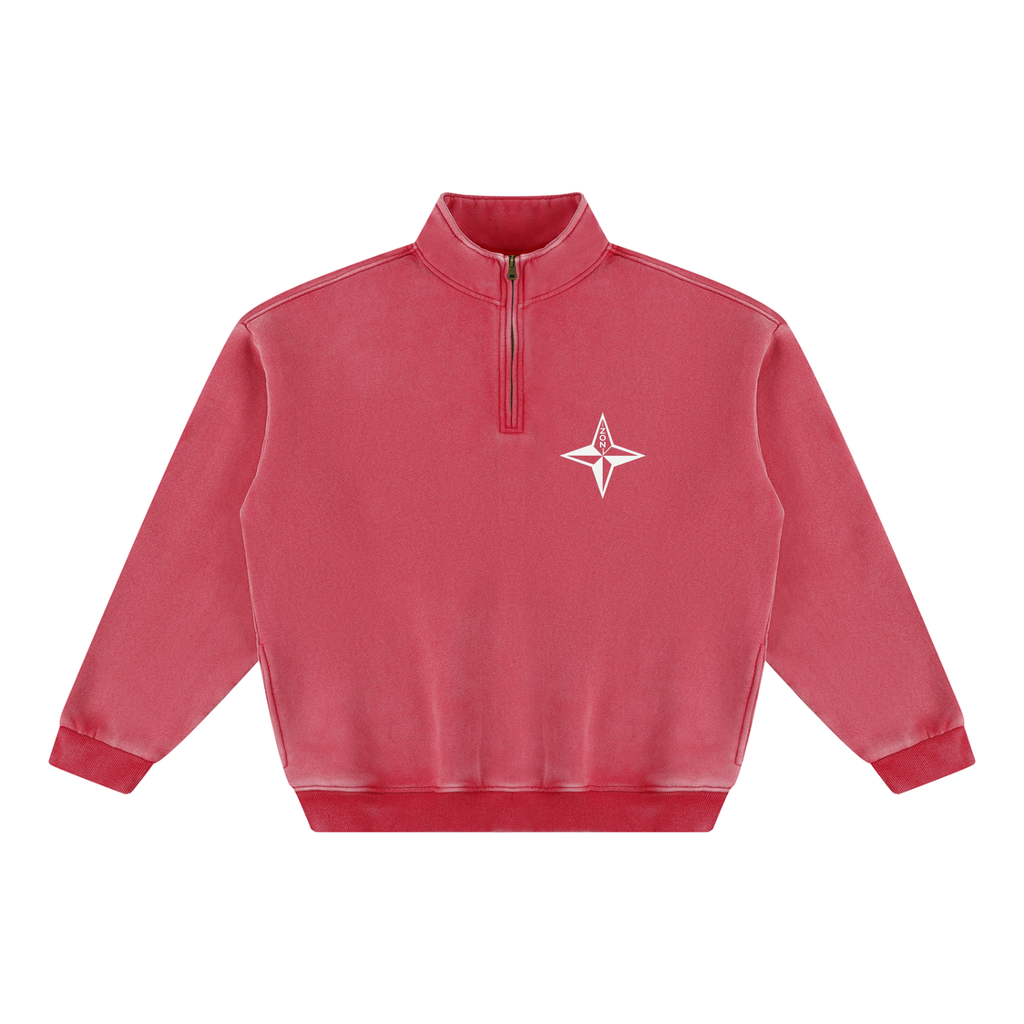 zon Unisex Vintage Wash Fleece Sweatshirt