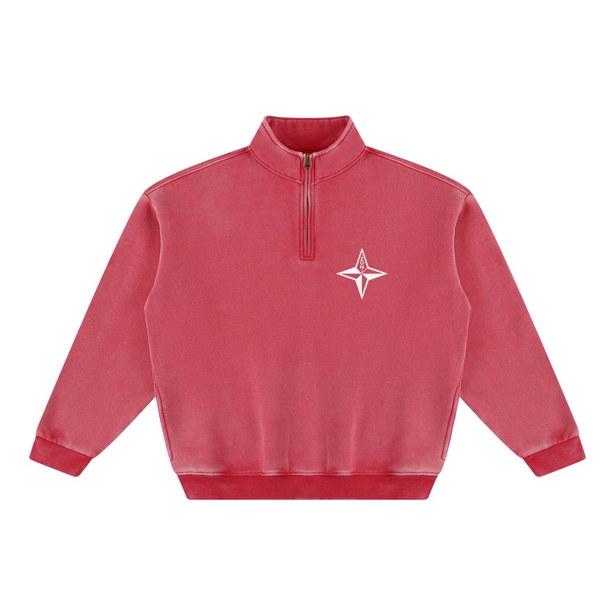 zon Unisex Vintage Wash Fleece Sweatshirt