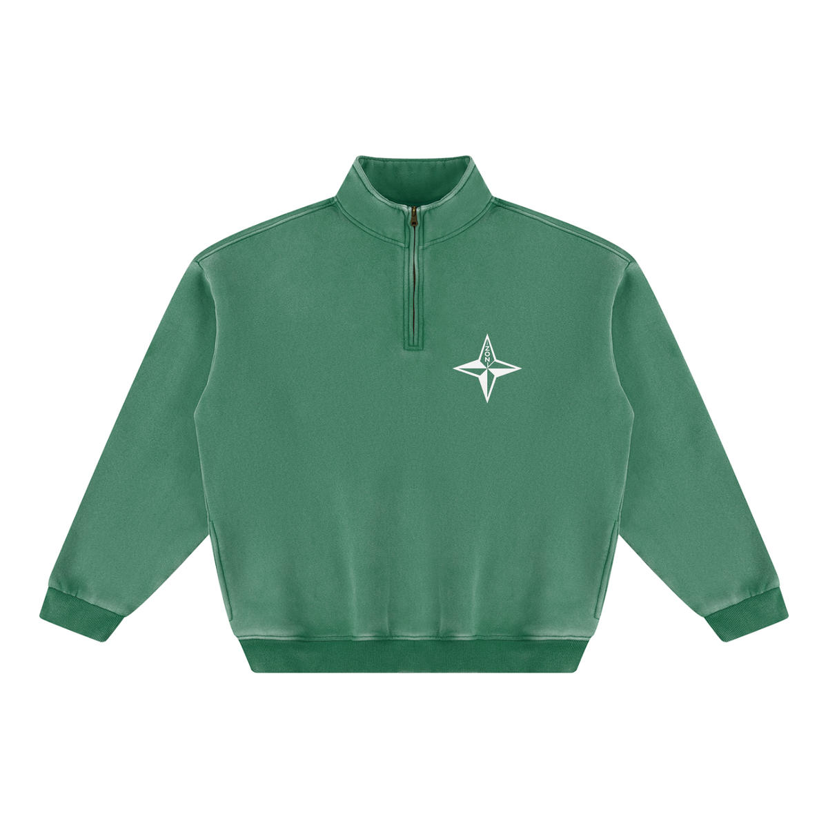 zon Unisex Vintage Wash Fleece Sweatshirt