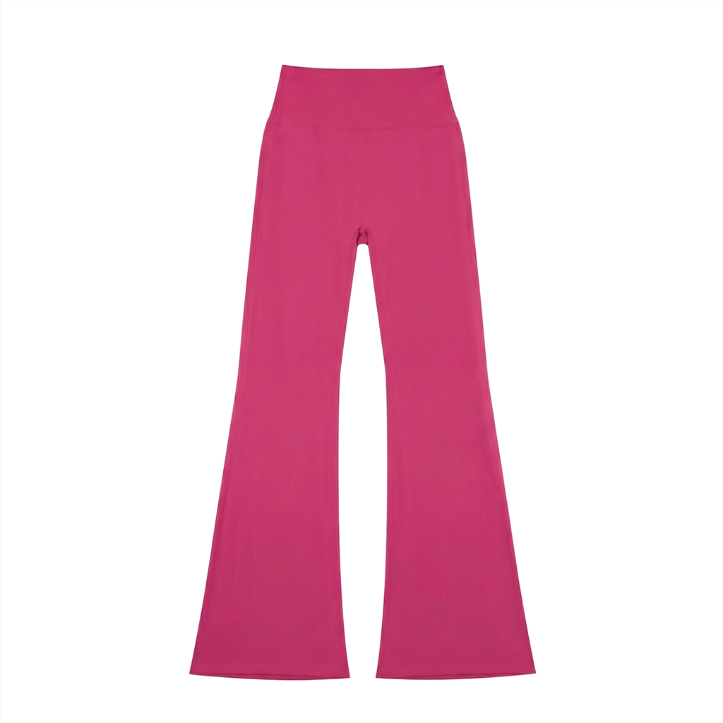 .Women's High-Waisted Flare Leggings