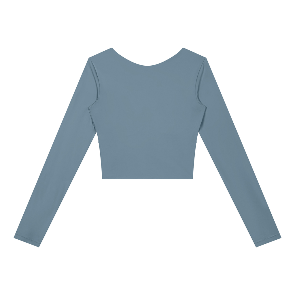 Women's Panelled Long Sleeve Yoga T-Shirt