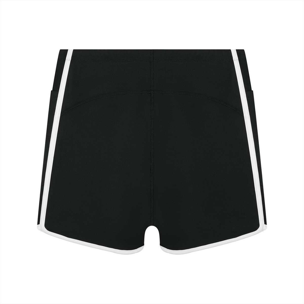 Women's High Waisted Ringer Yoga Shorts