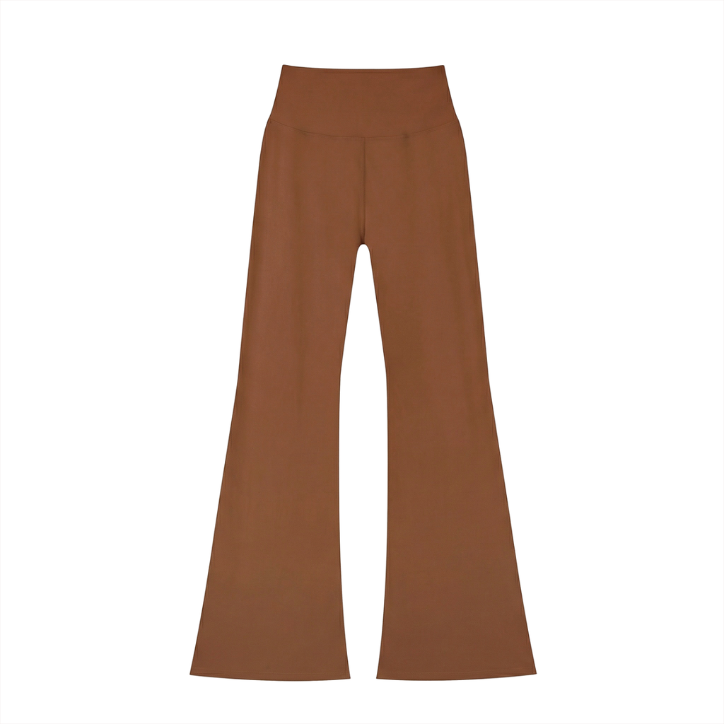 .Women's High-Waisted Flare Leggings