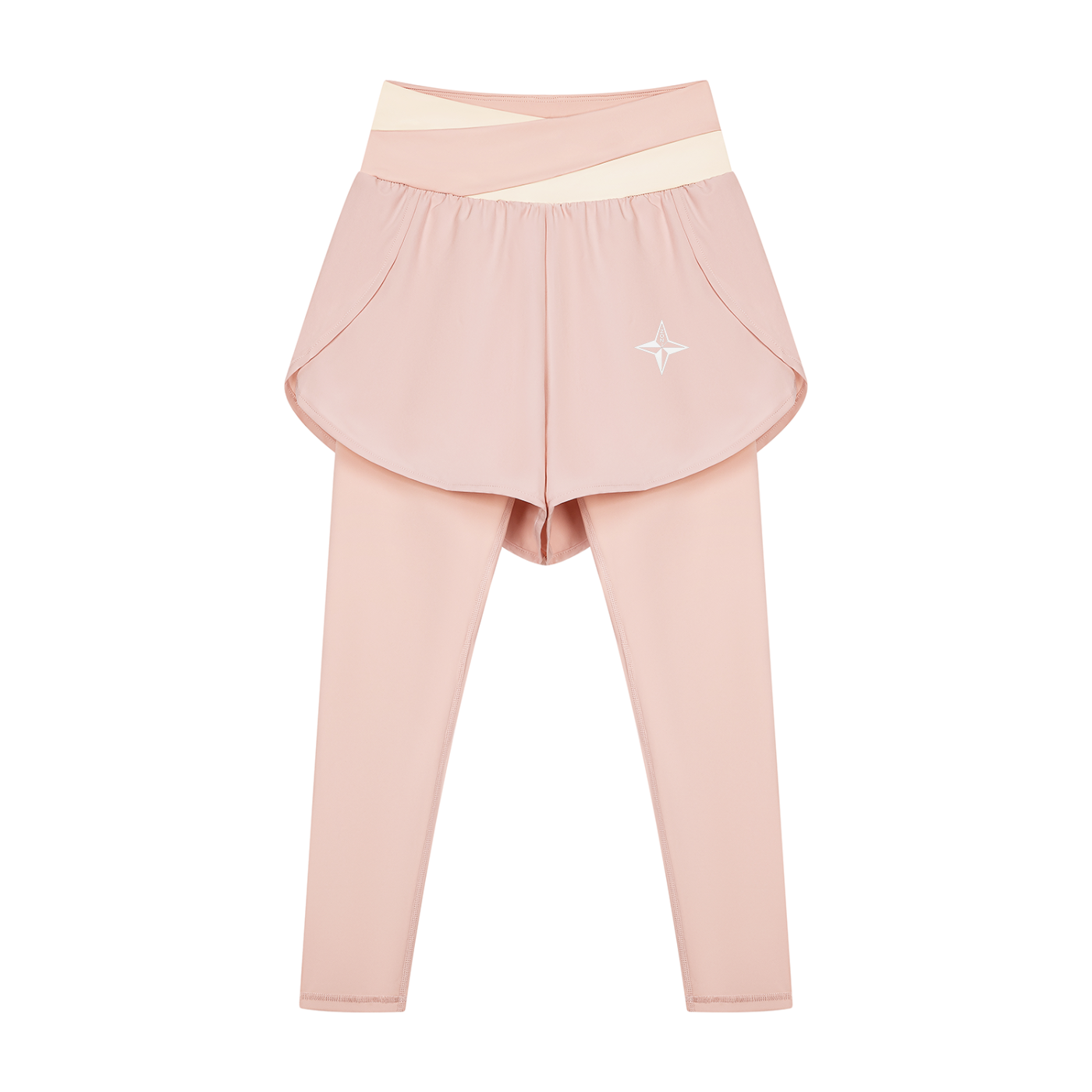 Women's Paneled High Waisted Yoga Leggings