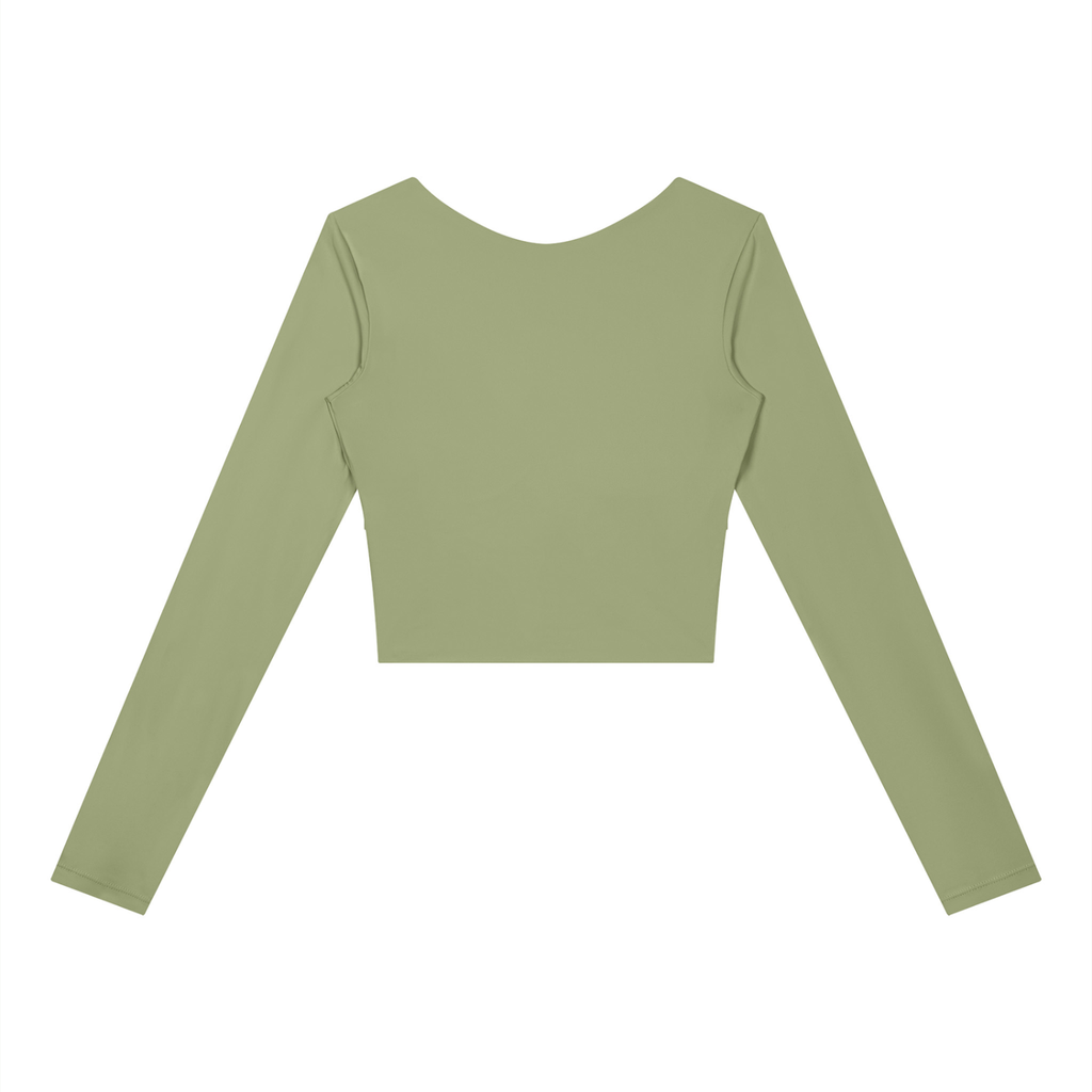 Women's Panelled Long Sleeve Yoga T-Shirt