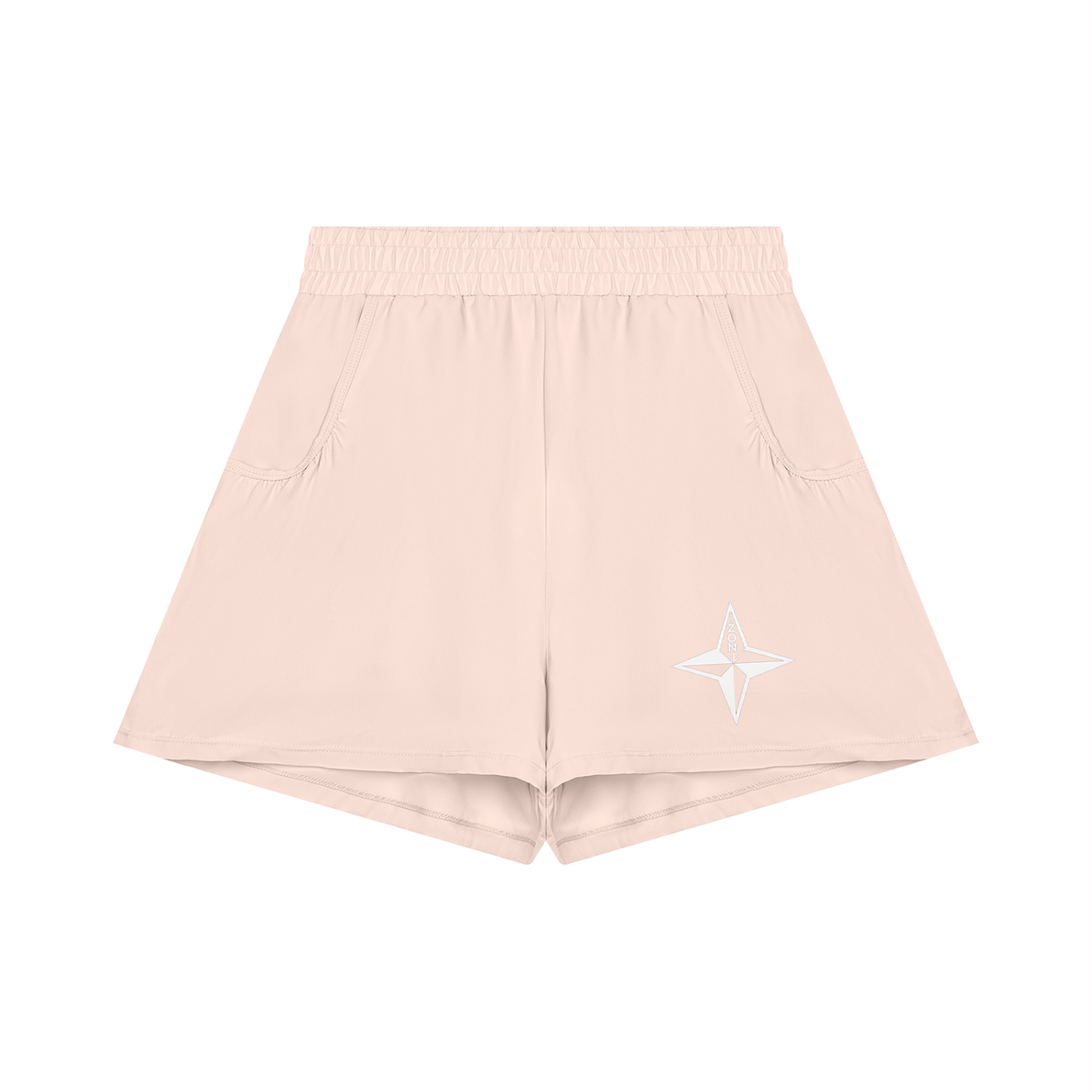 Women's Ruched Yoga Shorts