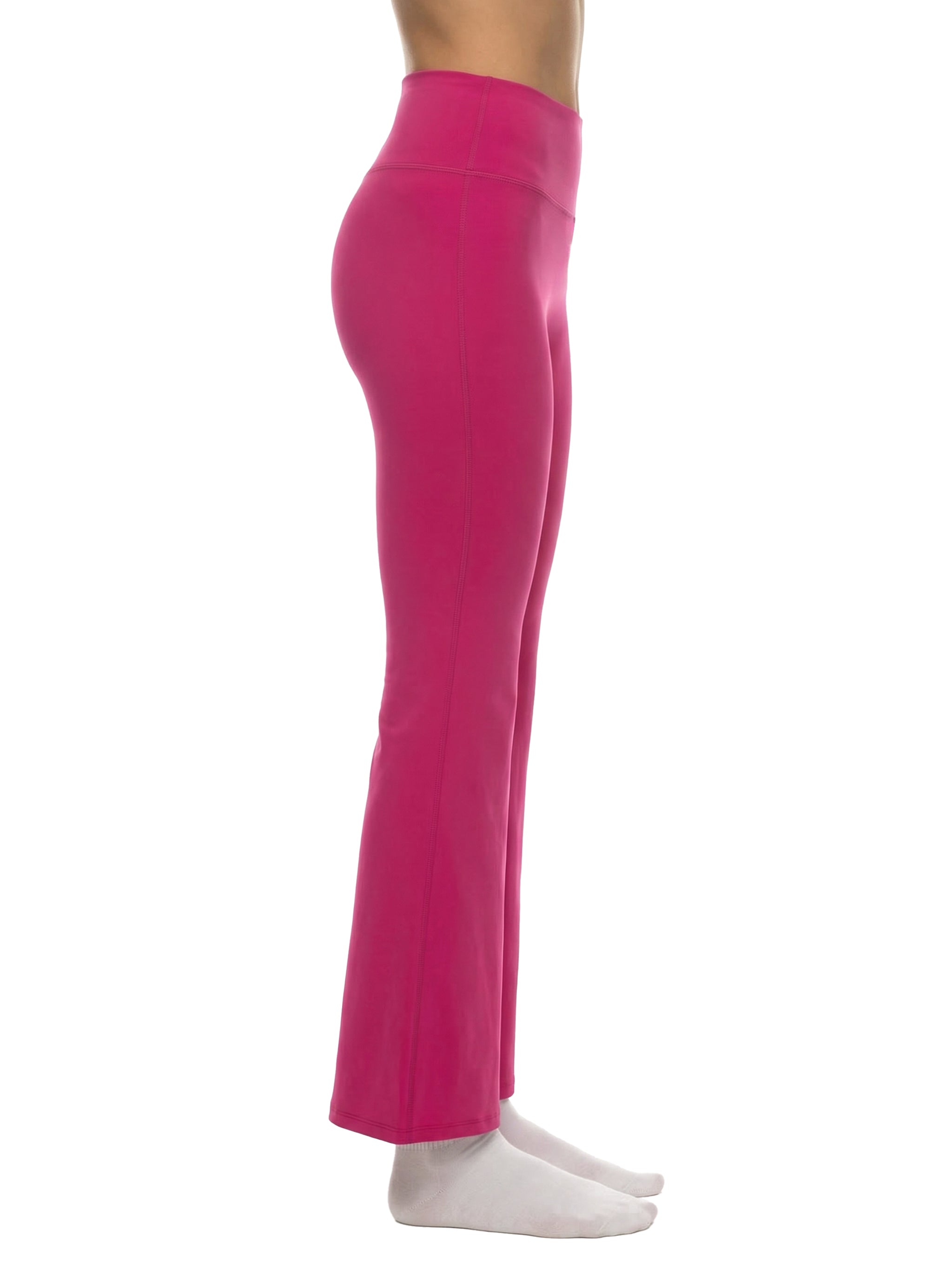 .Women's High-Waisted Flare Leggings