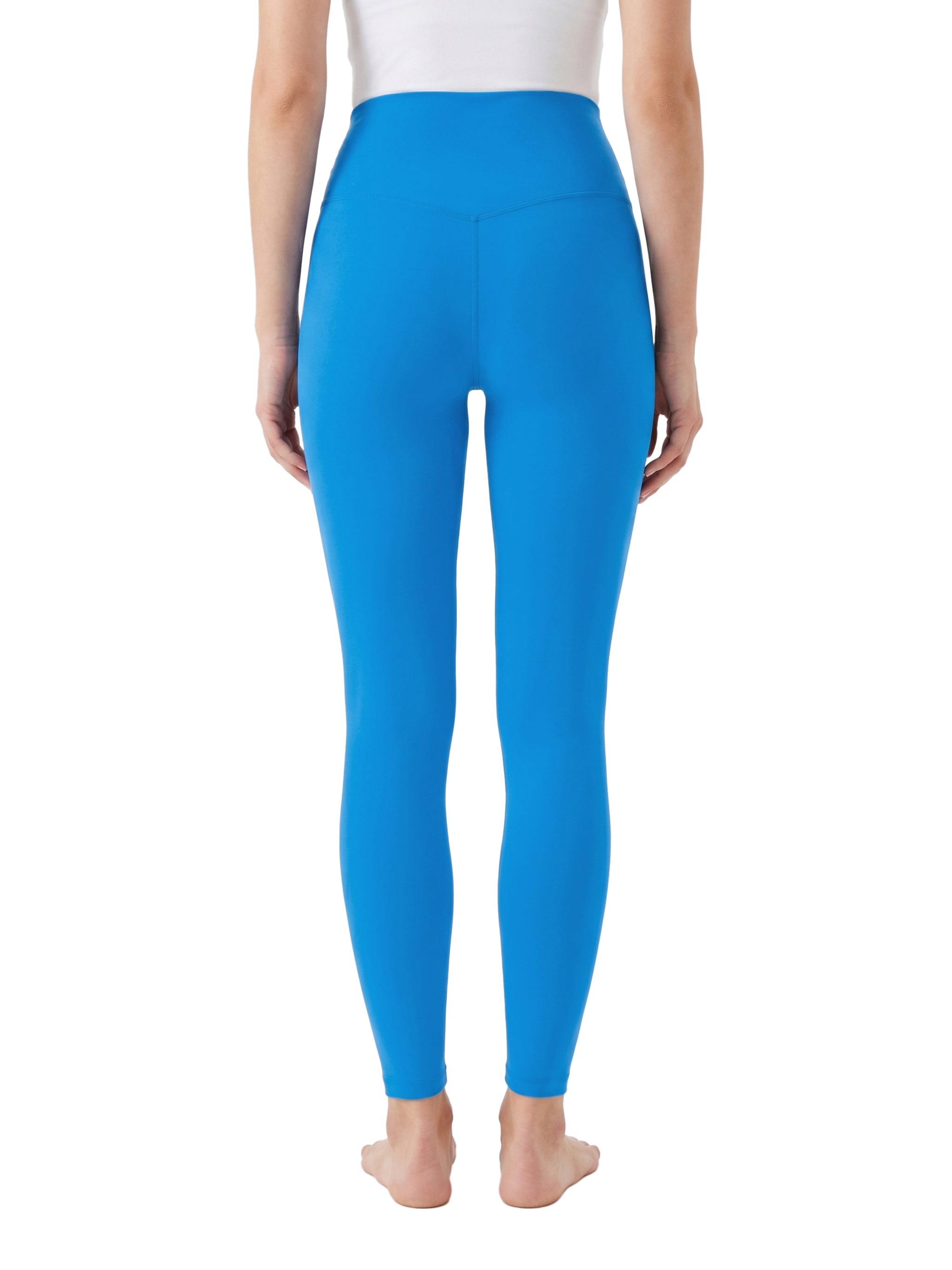 Women's Solid High Rise Leggings