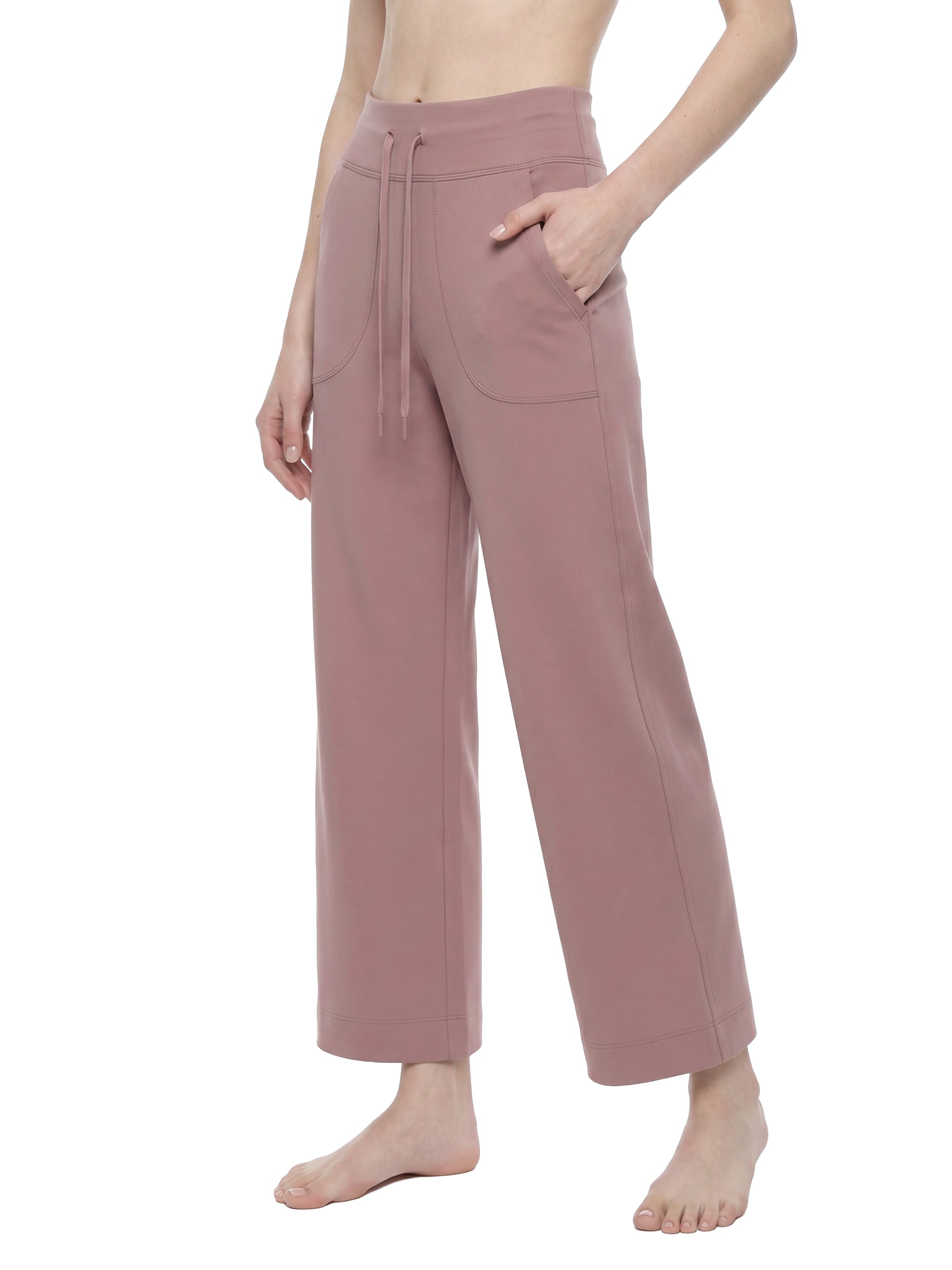 .Women’s High Rise Straight Leg Yoga Pants