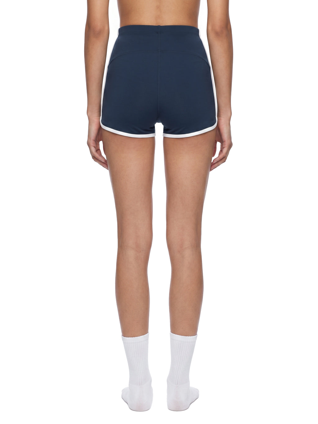 Women's High Waisted Ringer Yoga Shorts