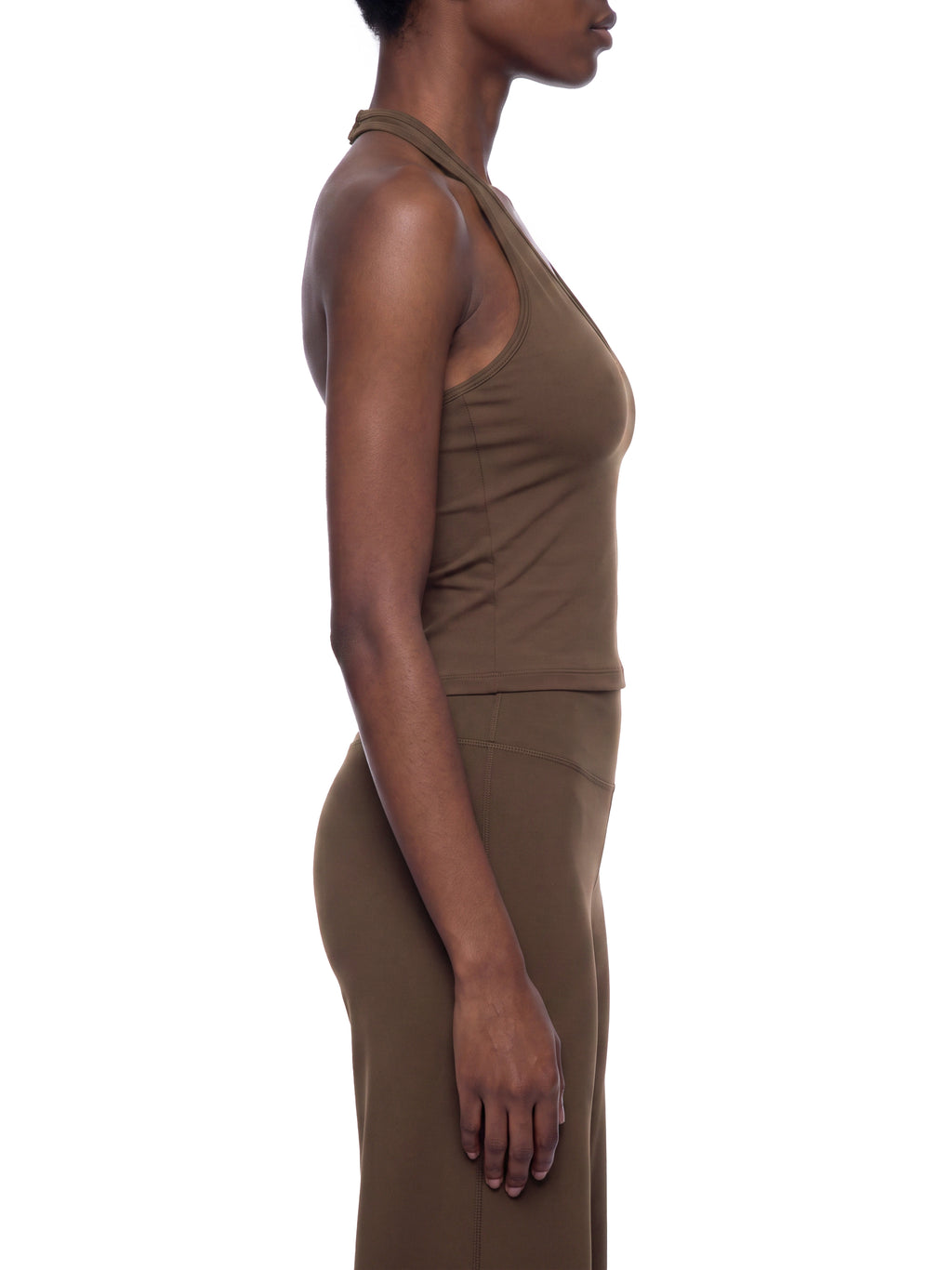 Women’s Halter V-Neck Yoga Tank Top