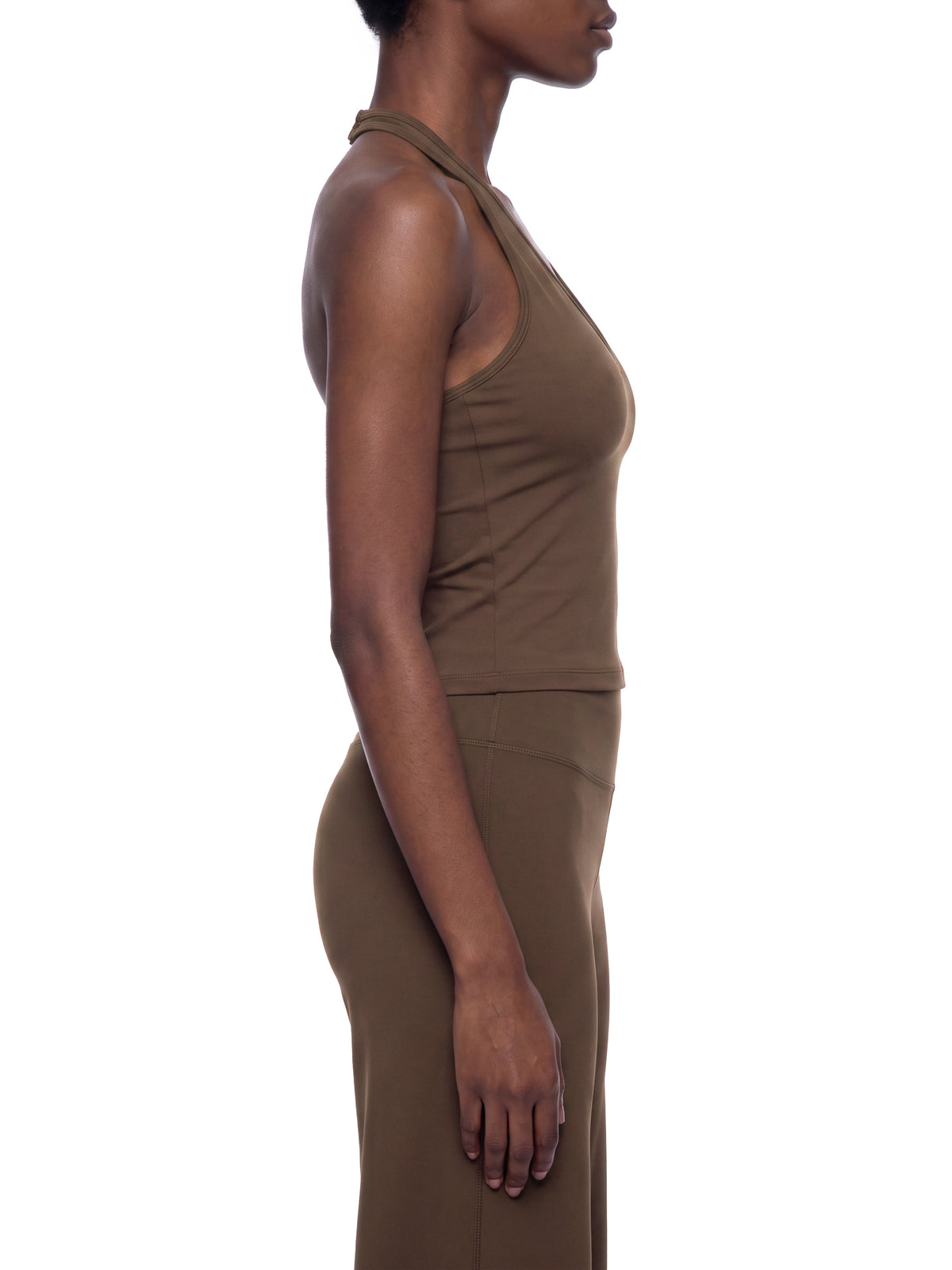 Women’s Halter V-Neck Yoga Tank Top