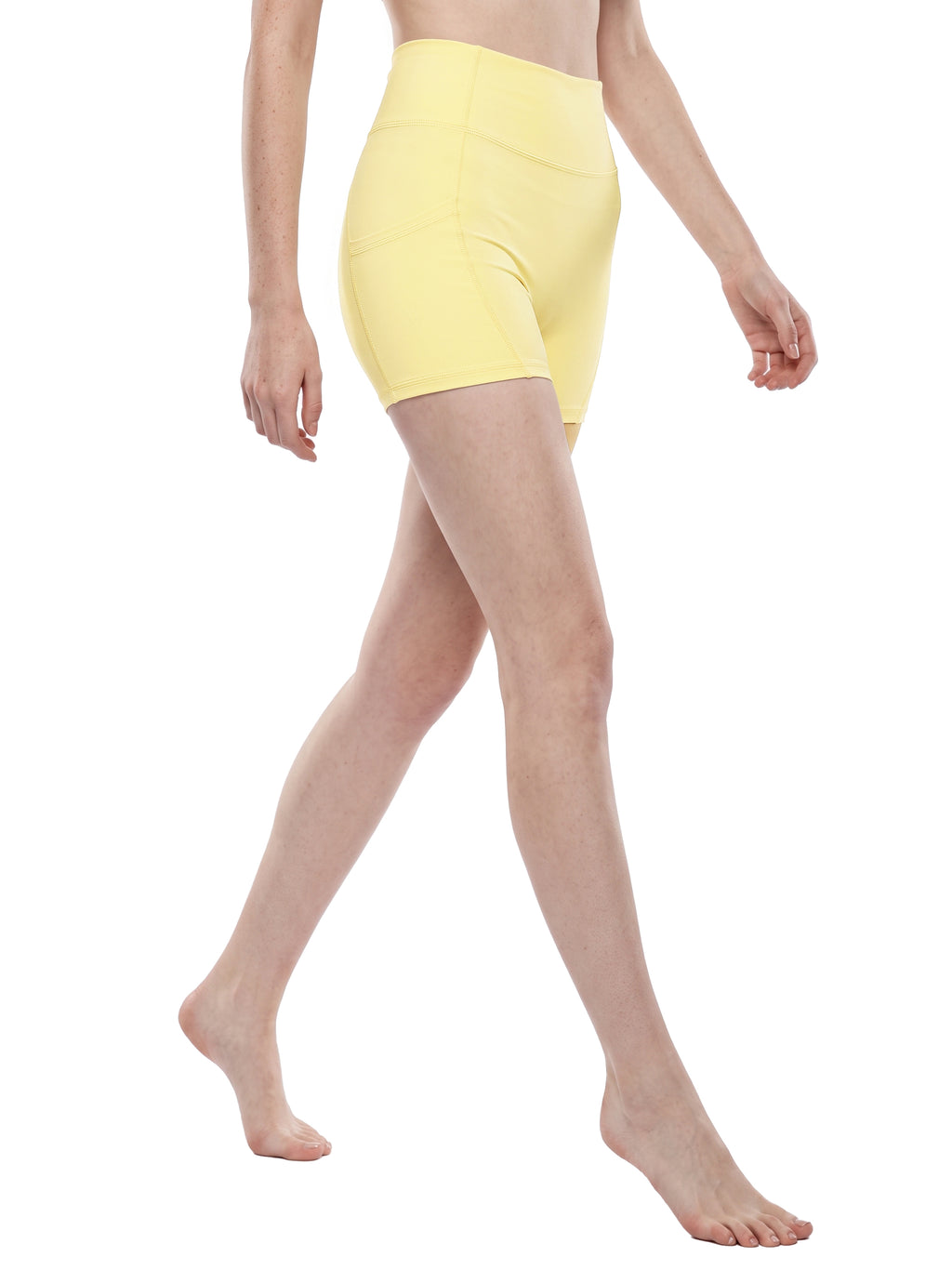 Women’s High Rise Pocket Yoga Shorts
