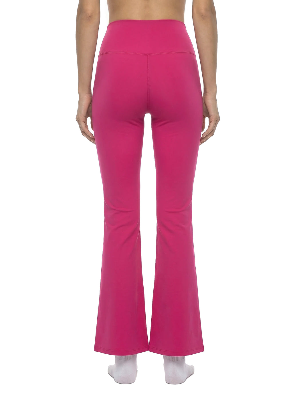.Women's High-Waisted Flare Leggings