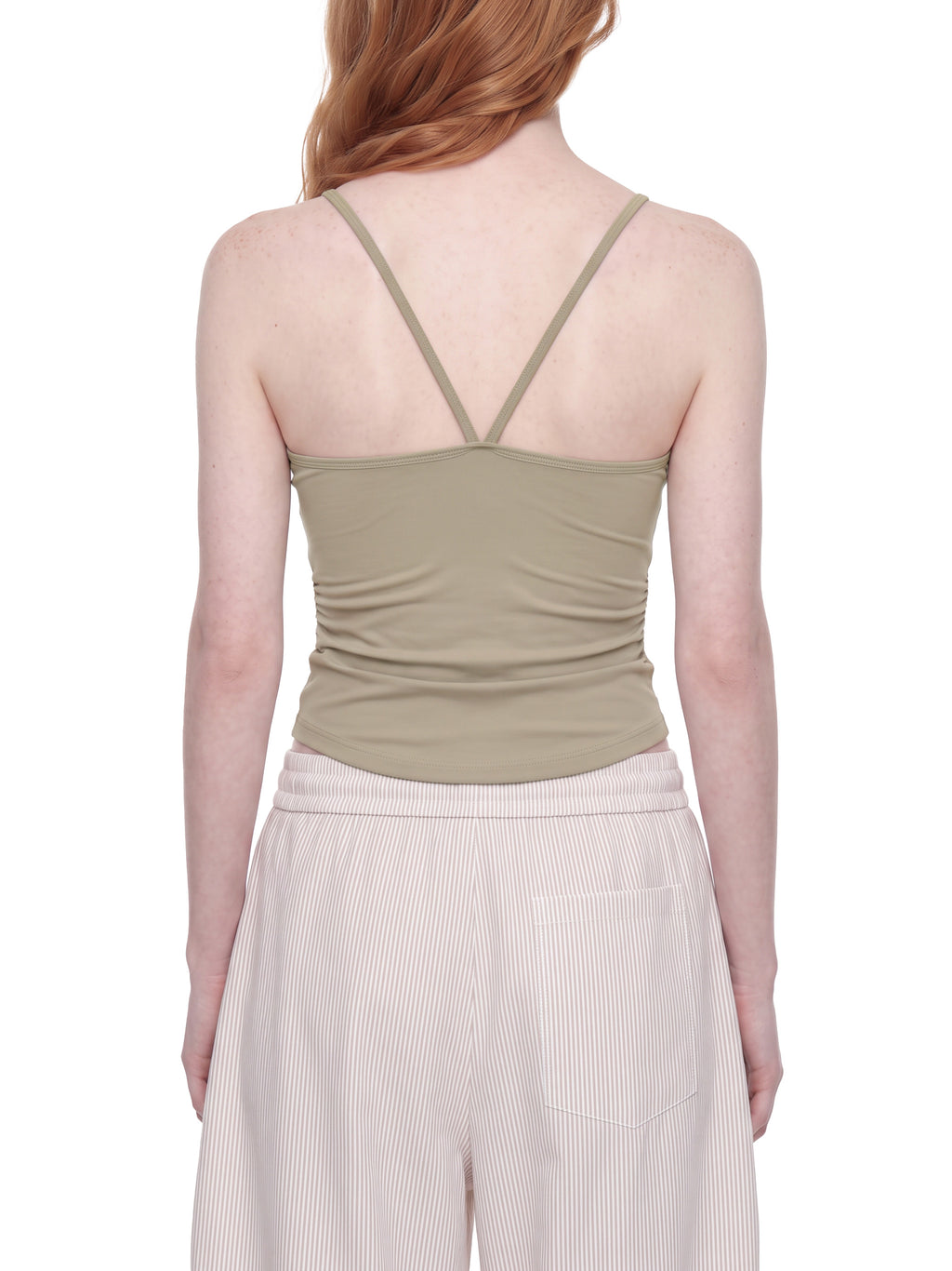 Women's Ruched Yoga Tank Top