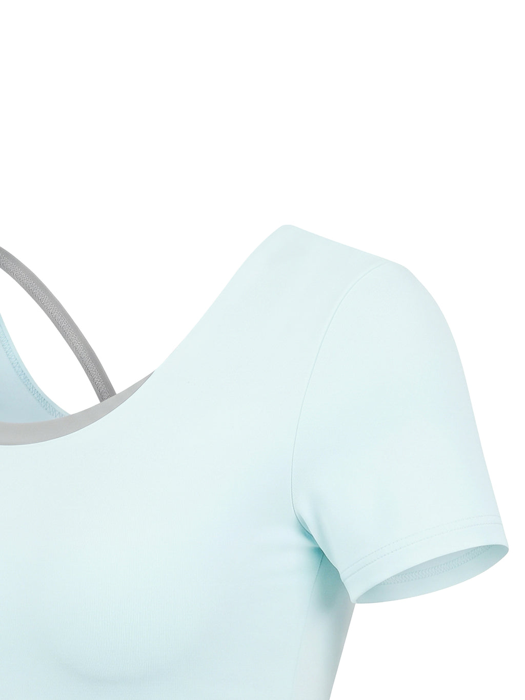 Women's Color Block Yoga T-Shirt