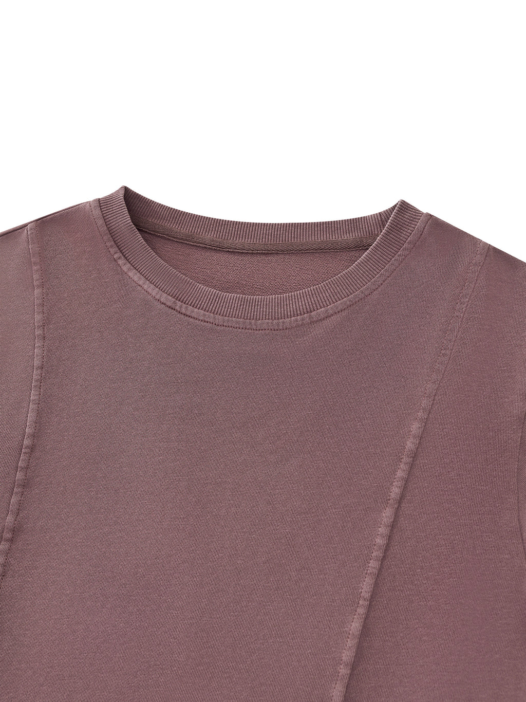 Women's Mineral Wash Crop Sweatshirt