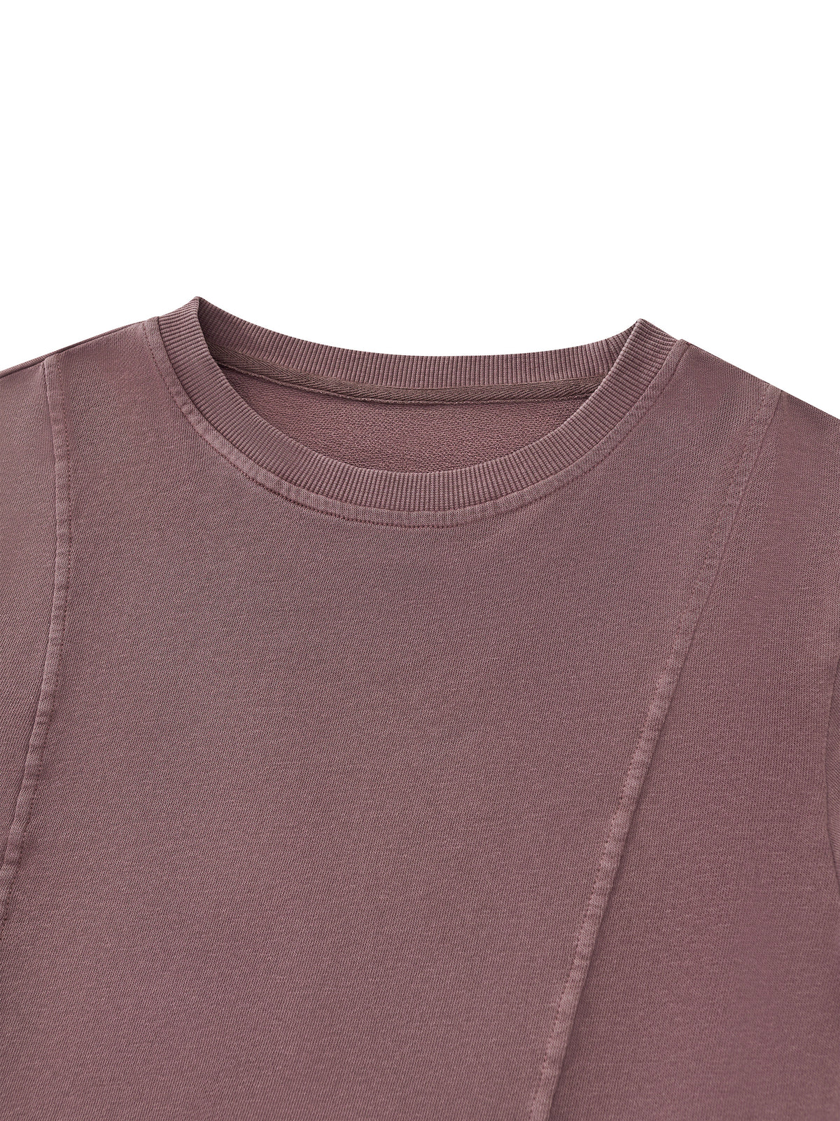 Women's Mineral Wash Crop Sweatshirt