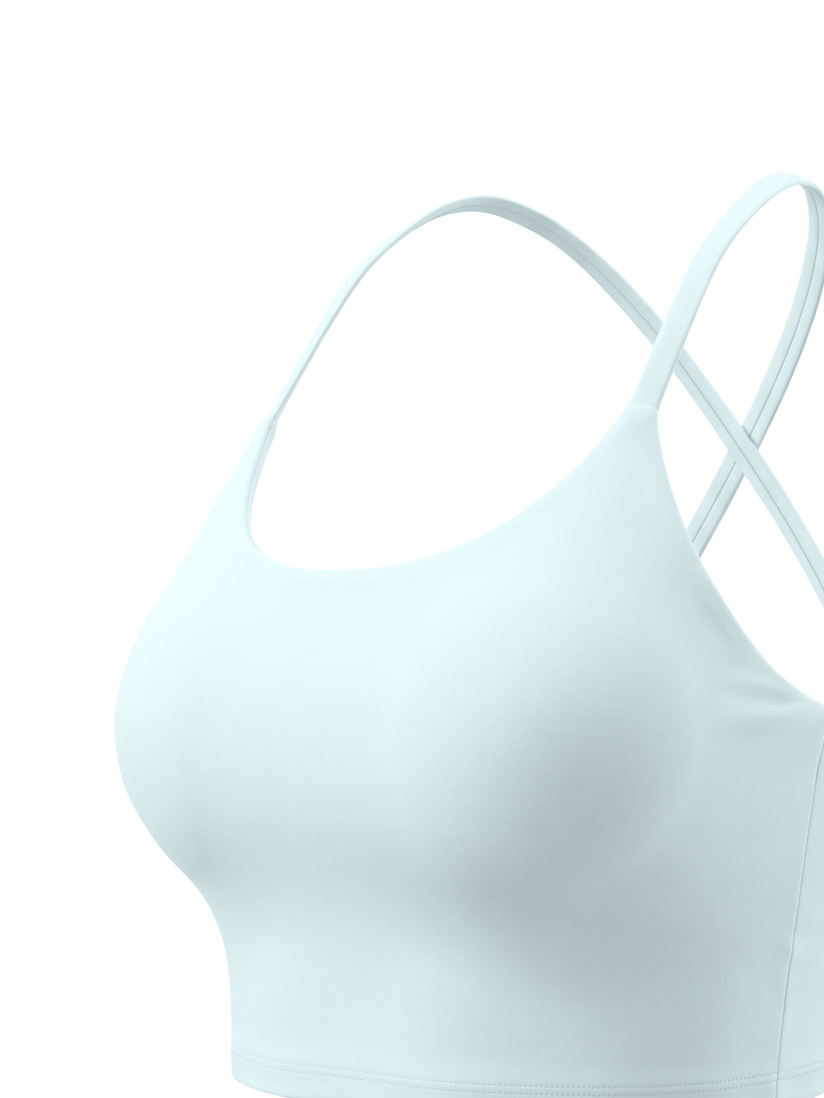 Women's Ruched Cropped Yoga Tank Top