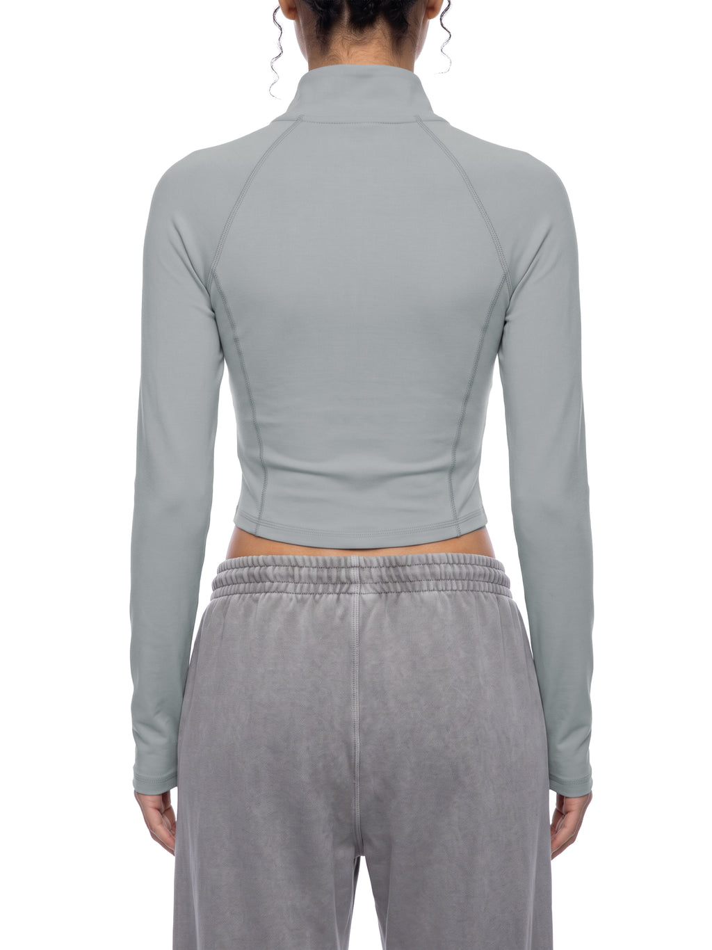 Women's Quarter-Zip Yoga T-Shirt